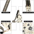 thumbnail image 6 of FORMRS Womens Crossbody Sling Bag Travel Daypack Shoulder Chest Backpack, Small Black Flowers, 6 of 7