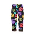 thumbnail image 1 of Mallas cálidas de lana para niñas, pantalones florales Vintage, ropa de otoño e invierno, 2-11 años, 1 of 4
