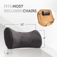 Desk Jockey Recliner Neck Pillow Memory Foam Headrest Cushion for