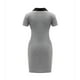 thumbnail image 2 of Vestido Corto de Verano para Mujer, Vestido Suave de Verano para Mujer, Vestido Suéter para Vacaciones, Oficina M, 2 of 7