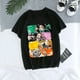 thumbnail image 4 of Camiseta de Anime de Demon Slayer para mujer, camiseta de Kamado, kakus, Wanita, Kimetsu No Yaiba, Nezuko, Kaus, Wanita, Uniseks, Tanjirou, 4 of 5