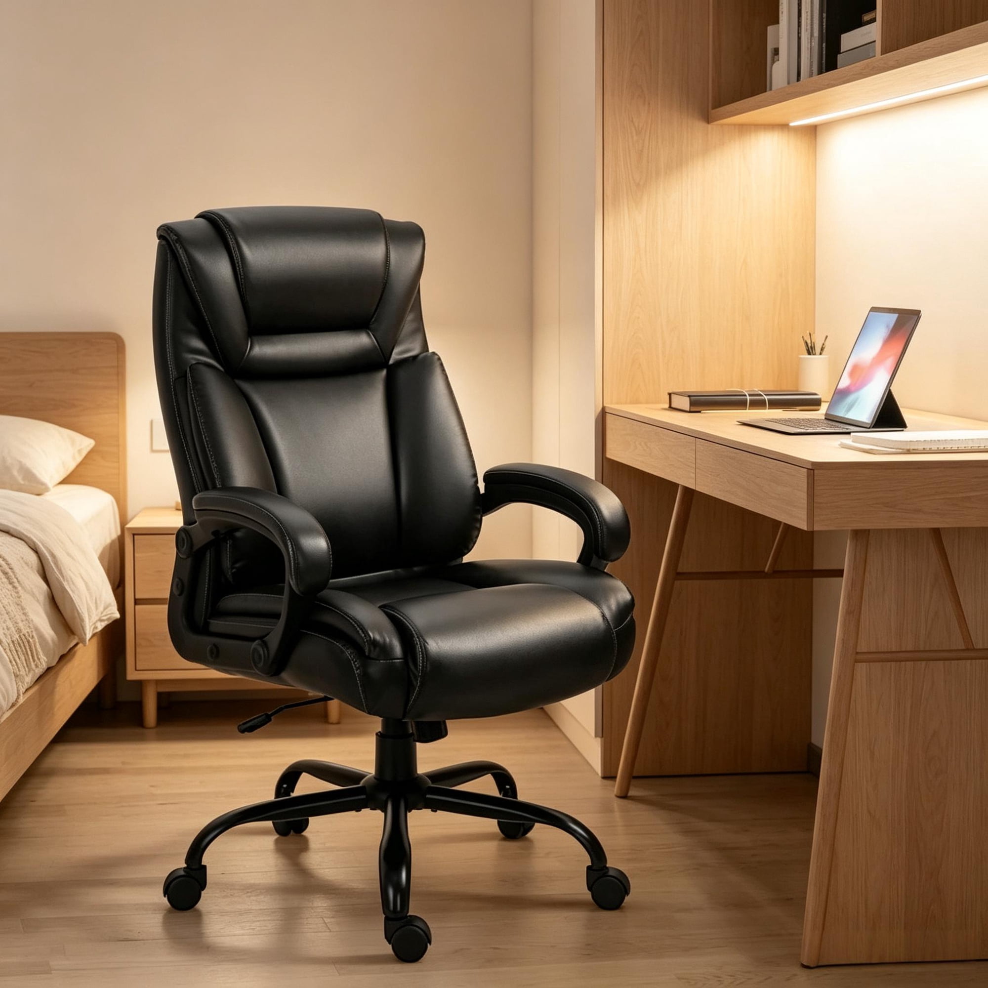 high-back executive office chair premium product