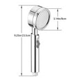 High Pressure Handheld Shower Head Showerhead Set Bracket For Low Flow