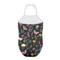 thumbnail image 2 of FOR U DESIGNS Casual One Piece Halter Swimsuit Aesthetic Butterfly Floral Kids Beach Party Hawaiian Swimwear for Girls 3-4T Novelty Summer Bathing Suit, 2 of 6