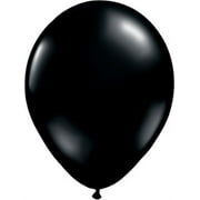 Qualatex - 5 Onyx Black Latex Balloons (100ct)
