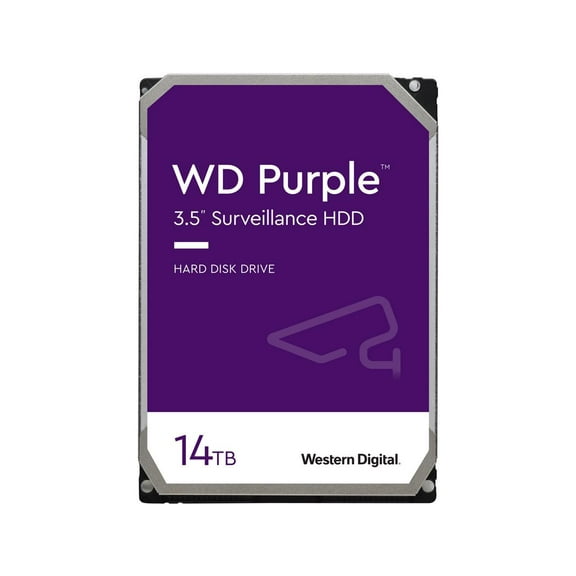 X Western Digital Purple 140PURZ 14 TB Hard Drive 3.5" Internal SATA SATA/600