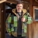 thumbnail image 3 of Men's Print Jacket Men's Spring And Autumn Casual Trend Zipper Hooded Jacket 2XL, 3 of 3