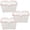 White, variant on 3 Pcs Pink Storage Basket Toy Buckets Kids Small Plastic Basket Handle Grocery Garden Tote Laundry Classroom Boxes Bins