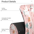 thumbnail image 4 of Yayeee Faucet Mat for Kitchen Sink 14.7" Diatomite Long Splash Guard Pad, Pink Christmas Snowman, 2 Pack, 4 of 7