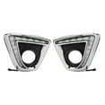 thumbnail image 1 of Luz de circulación diurna BuyWeekMX 1 Par LED ABS Plata Negro, 1 of 10