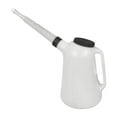 thumbnail image 3 of Miulika Oil Jug with Long Spout with Cap Practical Sturdy with Scale Container Oil Measuring Jug for Garage Automotive Traveling 5L, 3 of 9