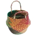 thumbnail image 6 of Portable Woven Basket Woven Storage Basket Laundry Basket Clothes Storage Basket, 6 of 8