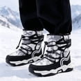 thumbnail image 4 of Stepedia Kids' Snow Boots Insulated Waterproof Faux Fur Lined Warm Anti-Slip Winter Boots for Boys and Girls, 4 of 10