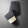 thumbnail image 6 of New Men's Winter Trousers Plus Velvet Thickened Lamb Pants Casual Warm Loose Sports Pants, 6 of 8