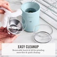 thumbnail image 5 of Martha Stewart 2-in-1 Electric Coffee & Spice Grinder, 2.5oz, Sky Blue, 5 of 16