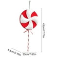 thumbnail image 3 of Christmas Decorations Indoor Tree Picks: Large Red White Peppermint Lollipop Christmas Picks for Tree, Cute Candy Picks Ornaments for Xmas Tree Topper Home Office Holiday Party Vase Decor, 3 of 8