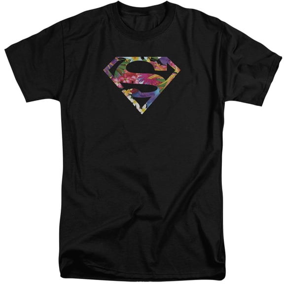 Superman - Hawaiian Shield - Tall Fit Short Sleeve Shirt - X-Large