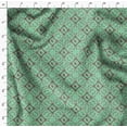 thumbnail image 4 of Soimoi Purple polyester Crepe Fabric Artistic Waves Abstract Printed Craft Fabric by the Yard 52 Inch Wide, 4 of 5