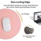 thumbnail image 3 of Mouse pad, double sided mouse pad Small round PU leather mouse pad with stitched edges Waterproof mouse pad, 3 of 4