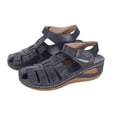 thumbnail image 1 of Zapatos ahuecados para mujer Sandalias cómodas Sandalias de playa cómodas e informales Wmkox8yii  nm6597, 1 of 3