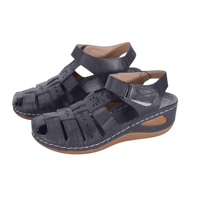 Zapatos ahuecados para mujer Sandalias cómodas Sandalias de playa cómodas e informales Wmkox8yii nm6597