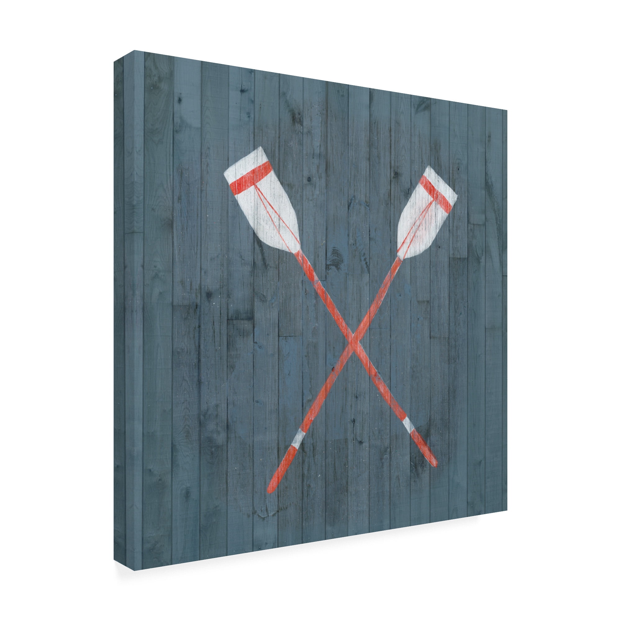 Trademark Fine Art 'Nautical Plank II' Canvas Art by Grace Popp