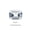 white-4X6mm, variant on Lab Created Radiant Cut White Sapphire Beads for Jewelry Making