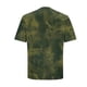 thumbnail image 5 of Ceisia Men's Casual Solid Color T-shirt High Elastic Loose Fit Short Sleeve Round Neck All Season Sport Tee Tops Army Green M Gifts, 5 of 6
