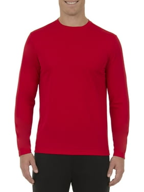 Athletic Works Big Men's Active Quick Dry Performance Long Sleeve Tee Shirt