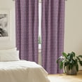 thumbnail image 3 of Ambesonne Botanical Window Curtains, Leaves in Ethnic Style, Each 28" W x 95" L, Eggplant Multicolor, 3 of 5