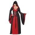 thumbnail image 2 of California Costumes Plus-Size Deluxe Hooded Robe, Red/Black, 1XL (16-18) Costume, 2 of 4