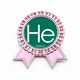 thumbnail image 1 of Quimica elementos periodo cuadro raro gas helio que Insignia broche Medalla rosa premiada, 1 of 3