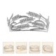 thumbnail image 4 of KAKOWELY 1 pieza elegante tocado de novia con corona de cristal, tocado para vestido de novia., 4 of 5