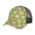 thumbnail image 6 of Lsque Daisies Flowers Printed Trucker Hat - Baseball Cap for Men Women - Breathable Mesh Side, Adjustable Fit - for Casual Wear, 6 of 7