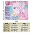 thumbnail image 2 of Hello Kitty Blanket, Super Soft Throw Blanket, Cozy Flannel Blankets For Boys Girls, Warm Blankets For Couch Sofa Bed, 40"X30", 2 of 9