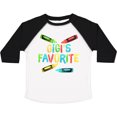 thumbnail image 3 of Inktastic Gigi's Favorite Crayons Boys or Girls Toddler T-Shirt, 3 of 5