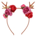 thumbnail image 2 of Diadema de flores ANGGREK Elástica Individualizada Para Boda Navidad Fiesta Mujer niña, 2 of 5