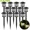 Warm Lights, variant on Solar Outdoor Lights, 6 Pack LED Solar Landscape Lights Outdoor Waterproof, Solar Walkway Lights for Garden, Path, Yard, Patio, Walkway, Warm White