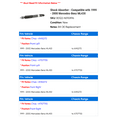 thumbnail image 2 of Shock Absorber - Compatible with 1999 - 2000 Mercedes-Benz ML430, 2 of 2