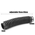 thumbnail image 4 of 1 Pcs Black Motorcycle Air Filter Hose Tube Motorcycle Air Filters Accessories, 4 of 9