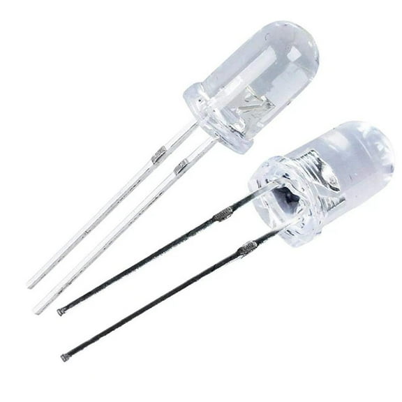10pcs 5mm Green LED Lights 1.8-3.4V