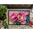 thumbnail image 3 of Carolines Treasures DAC1594JMAT 24 x 36 in. Unisex Peonies in Watercolor Indoor or Outdoor Mat, 3 of 6