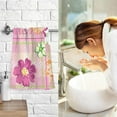 thumbnail image 7 of SKYSONIC Hand Towels Floral Plaid Patterned 2 PCS, Cotton Bath Towel for Drying Face Hands Body ,Absorbent Lightweight Towels for Bathroom Ktichen Travel Gym, 16"x28", 7 of 7