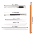 thumbnail image 3 of EIGTHTAIL 30PCS Sketch Charcoal Pencil Eraser Set Art Craft with Pouch for Drawing Sketching, 3 of 8