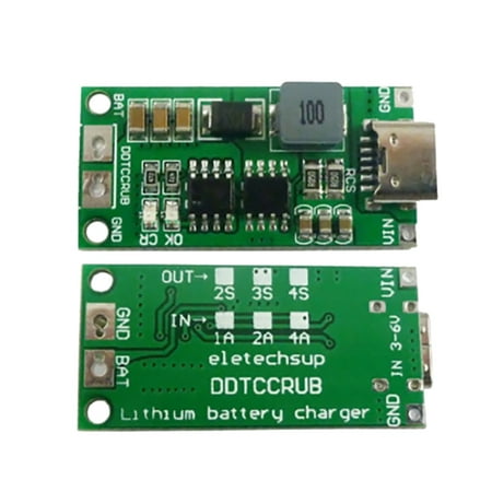 

3S 1A Type-C Boost Module Polymer Lithium Ion Battery Charging Module