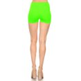thumbnail image 3 of MOA Collection Women's Workout Low Rise Solid Stretch Running Yoga Athletic Active Biker Shorts Pants, 3 of 4