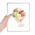 thumbnail image 1 of Carnet de Notes Cerise Orange Fraise Fruit Sucré Glace Journal Rechargeable Papeterie, 1 of 3