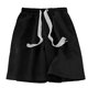 thumbnail image 1 of Pantalones cortos para hombre, pantalones cortos deportivos de media longitud, holgados, de pierna ancha, transpirables, cómodos con cordón, para correr en verano, 1 of 8