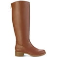 thumbnail image 5 of Style & Co. Womens Graciee Faux Leather Tall Knee-High Boots, 5 of 5