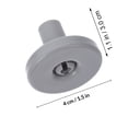 thumbnail image 2 of COMPUKAS 10 Pcs Roue Universelle pour Lave-Vaisselle Panier Inférieur Pièce de Rechange Pratique Gris, 2 of 8